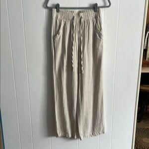 Sienna Sky Cream Flare Pants
